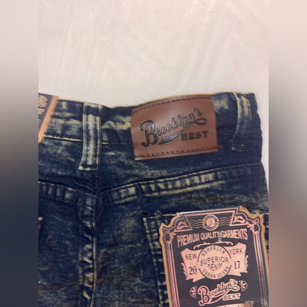 Brooklyn’s Best Boys Skinny Stretchy Jeans - Picture 4 of 5